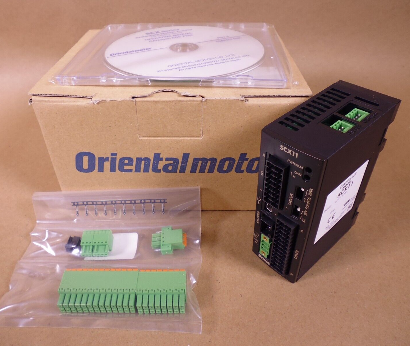 Oriental Motor SCX11 Universal Stepper Motor Controller 24Vdc 0.26A | Electrical MRO Replacement Parts & Components and Commercial Electrical Supplies Company