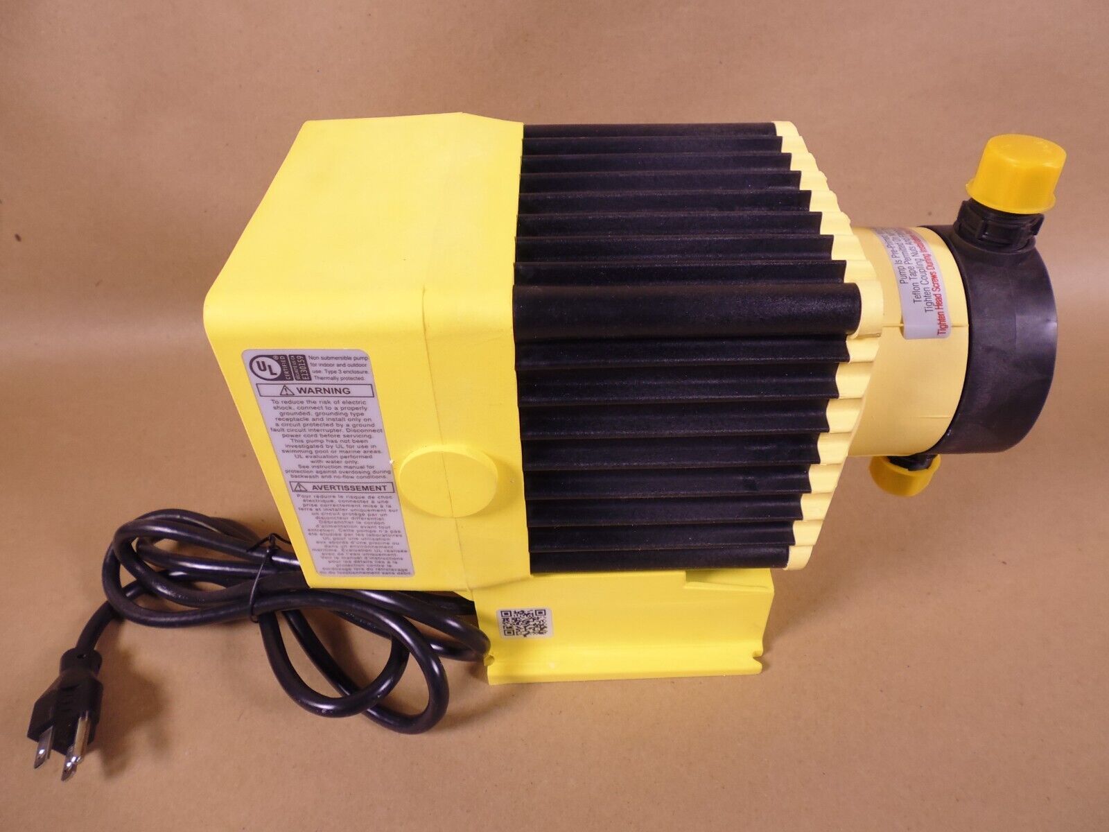 LMI B131-362SI Metering Pump B Series , 120V , 4.5 GPH , 17.0 LPH , 50PSI , 1.5A | Industrial Electric Motors, Pumps & Parts
