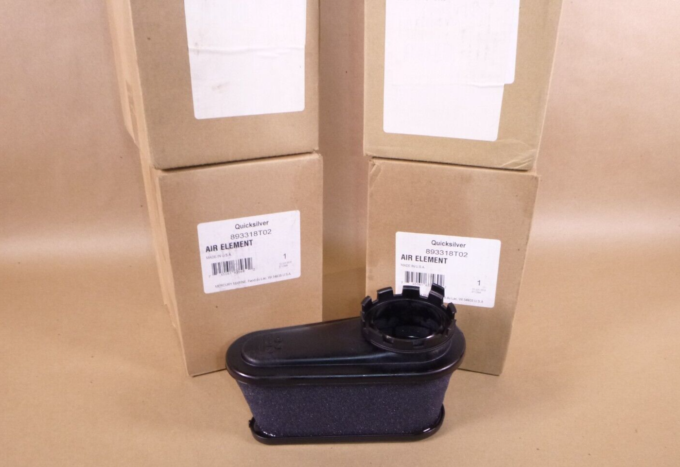 New Quicksilver OEM Genuine Mercury Verado Air Filter 893318T02, Made in USA | Replacement Truck Parts, Trailer Accessories, Automobile Supplies, Car Parts & Accessories