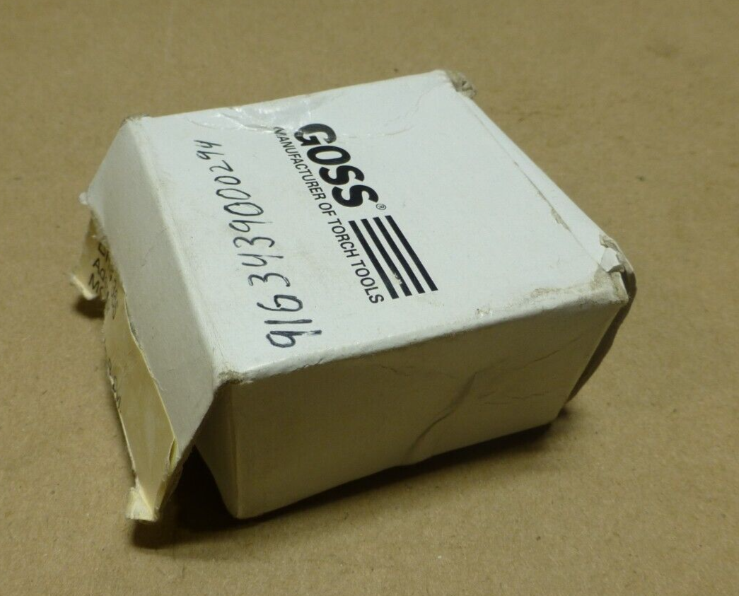 GOSS BRS-365 CYLINDER TO REGULATOR ADAPTER BRASS | Industrial MRO Replacement Parts, Manufacturing Machine Parts & Components, Heavy Equipment Parts Supplier