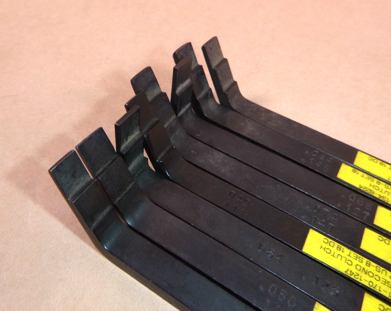 (Lot of 8) Kent Moore Tools Clutch Pack Clearance Gauge Assortment For Allison