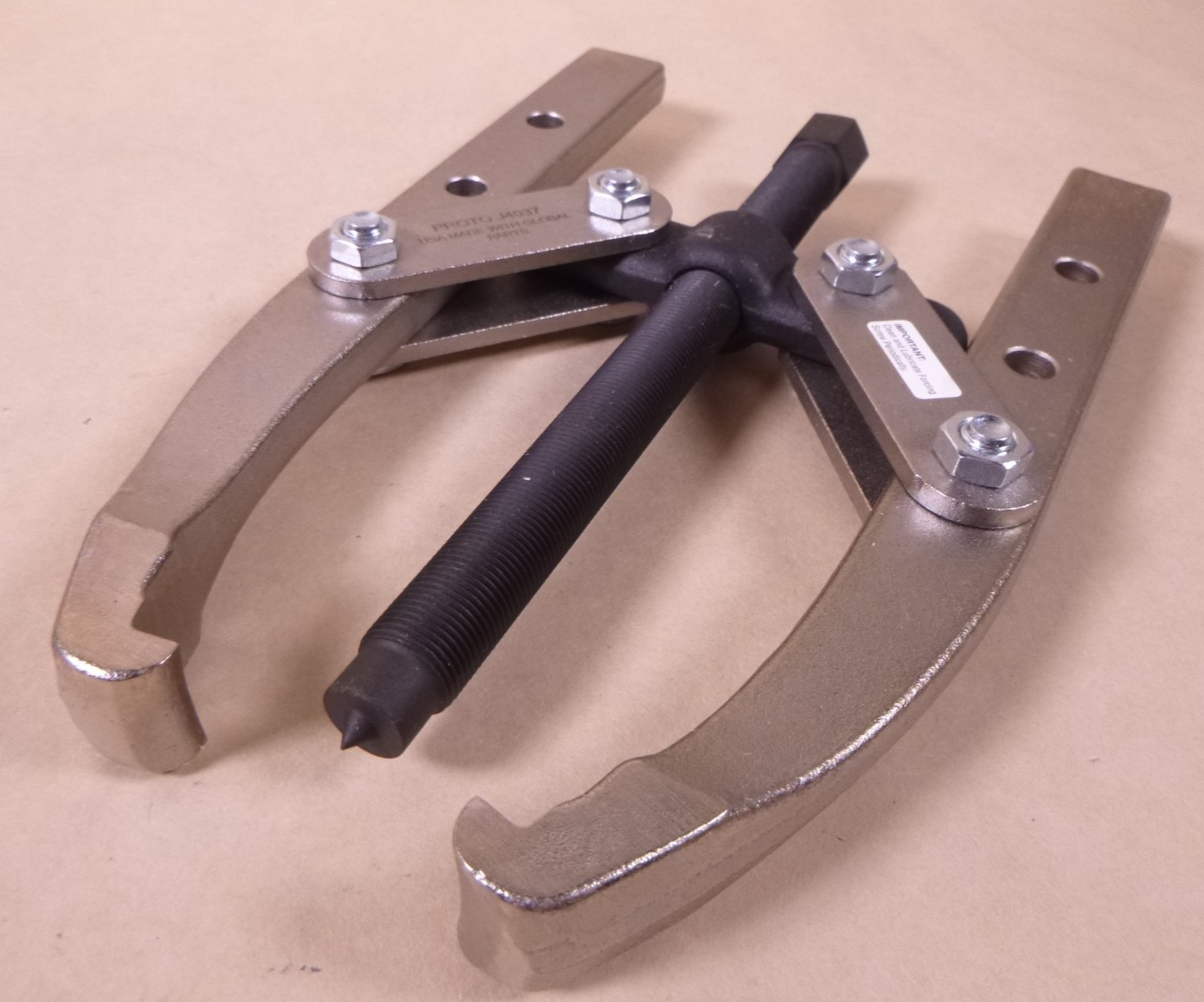Proto J4037 2-Jaw Adjustable Gear Puller , 7 Ton , 10" , USA