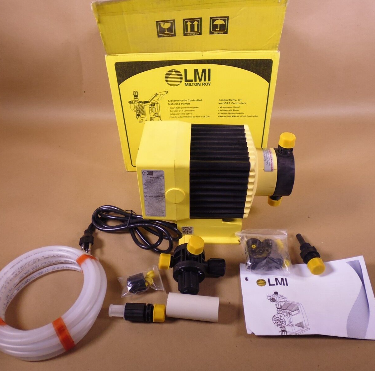 LMI B131-362SI Metering Pump B Series , 120V , 4.5 GPH , 17.0 LPH , 50PSI , 1.5A | Industrial Electric Motors, Pumps & Parts