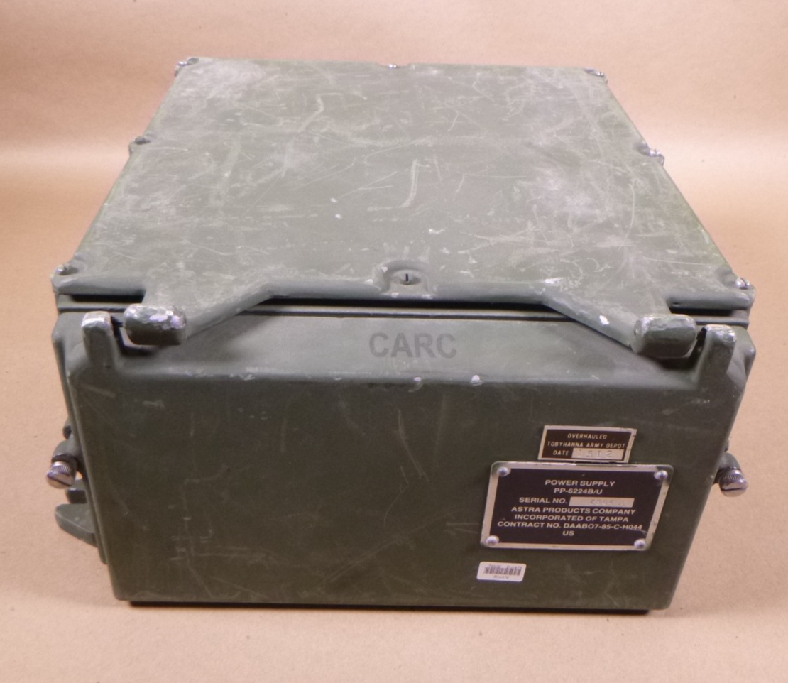 USED PP-6224B/U Astra Products Tactical Power Supply 24V USGI , 6130-01-223-0267 | Industrial MRO Replacement Parts, Manufacturing Machine Parts & Components, Heavy Equipment Parts Supplier