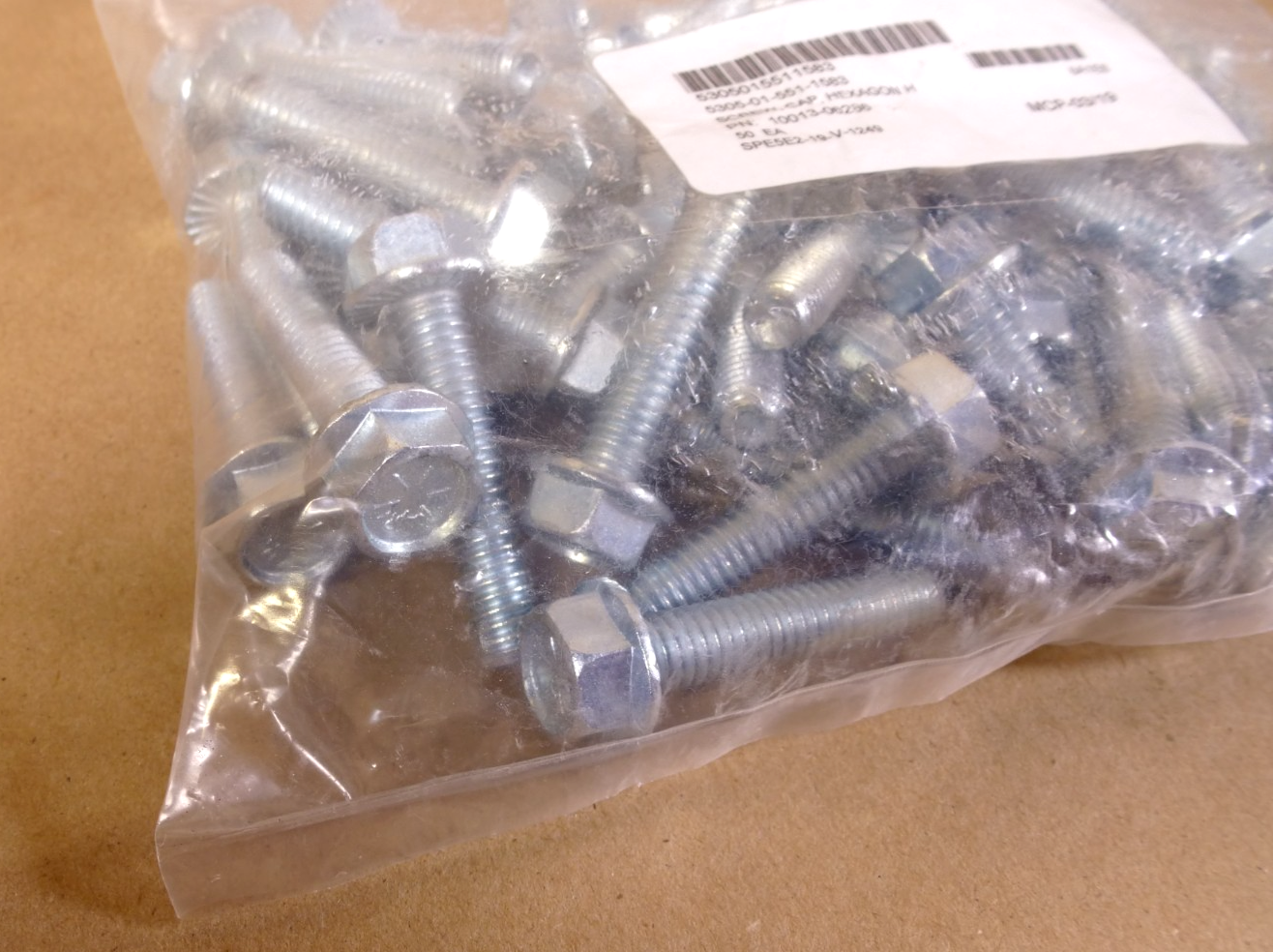 50x Grade 8 Hex Head Serrated Flange Bolts 5/16-18 x 1-1/2" M1114 Humvee Mak 4 | Industrial Replacement Nuts & Bolts Distributor and Machinery Screws & Fasteners Supply