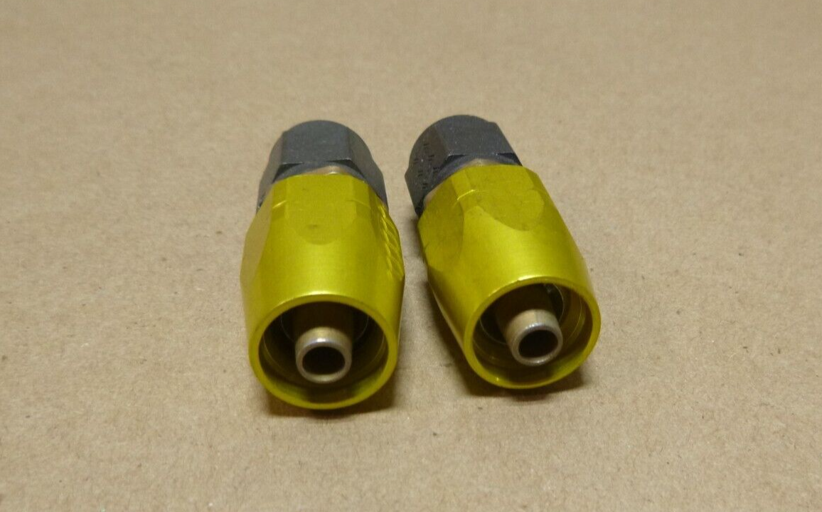 (2x) M83798/1-4 Tube to Hose Straight Adapter 816-4, 4730-00-618-7378 | Industrial Replacement Nuts & Bolts Distributor and Machinery Screws & Fasteners Supply