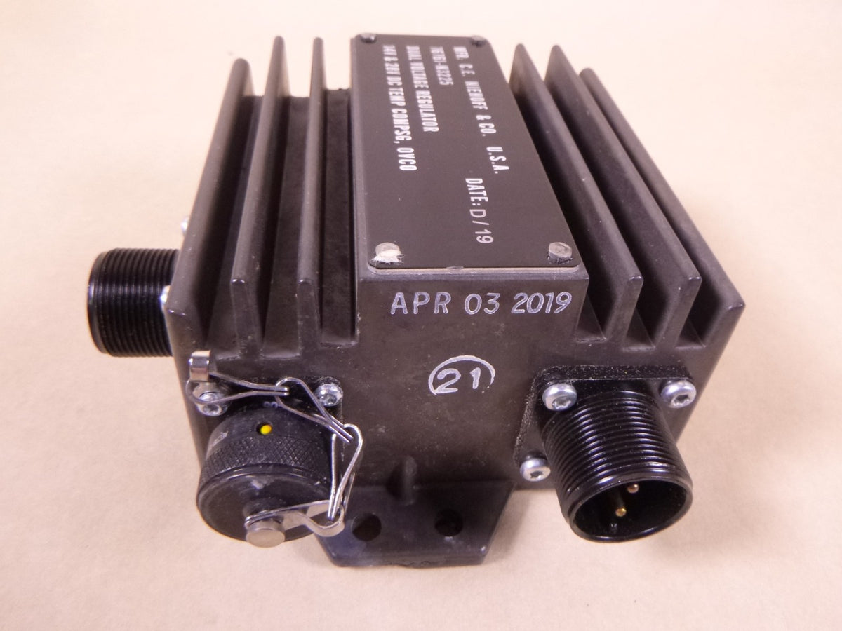 N3225 Niehoff Dual Voltage Regulator 14 & 28VDC Humvee 2920-01-593-9511 | Genuine HMMWV Replacement Parts and Military Surplus Humvee Parts & Accessories