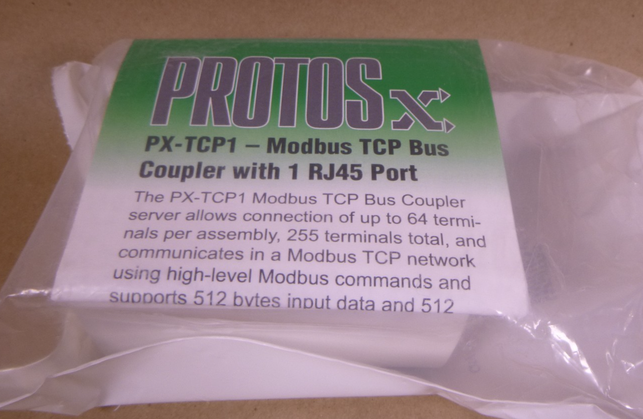 AutomationDirect Protos PX-TCP1 Compact Bus Coupler Modbus TCP 10/100 Mbps | Electrical MRO Replacement Parts & Components and Commercial Electrical Supplies Company