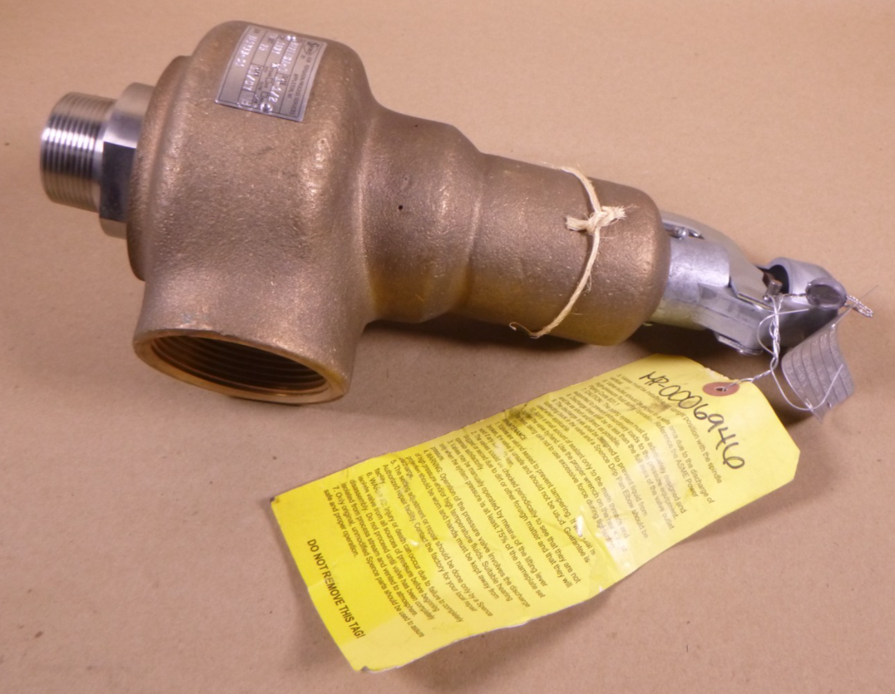 Spence 822EHGA-T025 Relief Valve Bronze , 1-1/2", 1637 CAP, 25PSI | Industrial MRO Replacement Parts, Manufacturing Machine Parts & Components, Heavy Equipment Parts Supplier