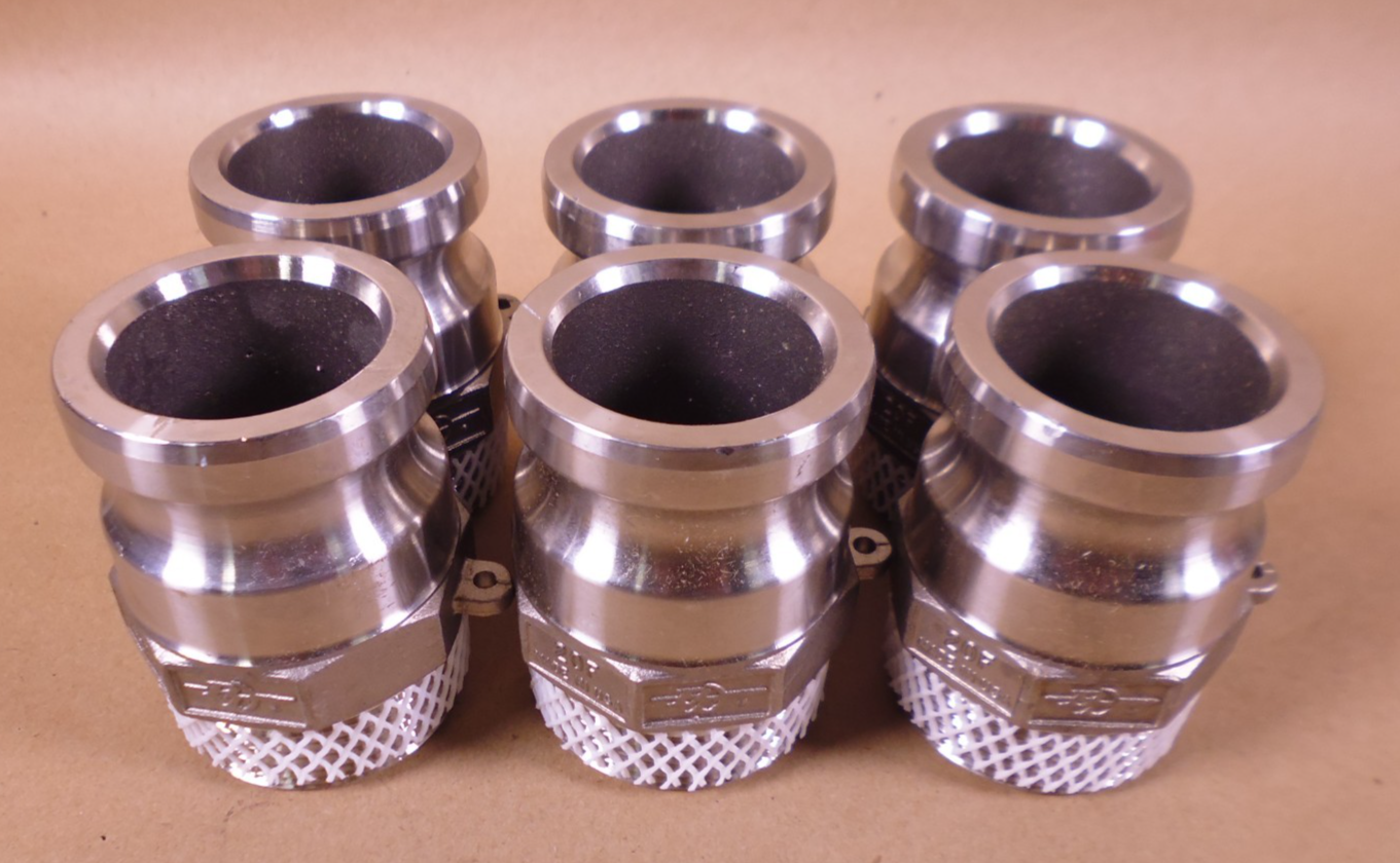 (6x) PT - Cam & Groove F-Adapters 20F 2" Adapter x MNPT - 316SS - 1400620 - USA | Industrial MRO Replacement Parts, Manufacturing Machine Parts & Components, Heavy Equipment Parts Supplier