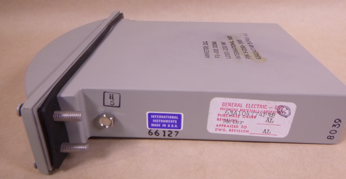 9-2150-585 International Ammeter DC , 0-200 RPM, 63A104774P32 , 6625-01-101-9599 | Electrical MRO Replacement Parts & Components and Commercial Electrical Supplies Company