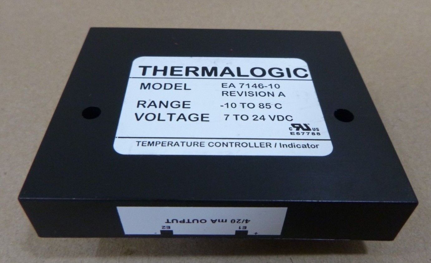 ATLAS DIESEL GENERATOR THERMALOGIC EA 7146-10 TEMPERATURE CONTROLLER /INDICATOR | Genuine MEP Generator Replacement Parts and Military Surplus Generator Parts