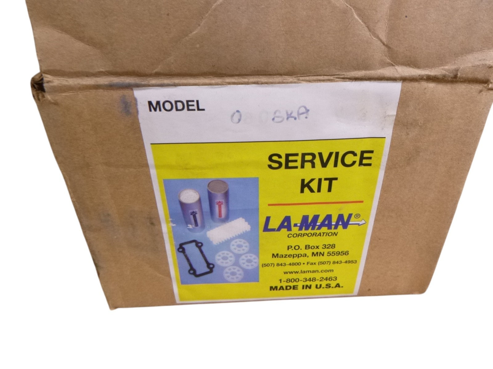LA MAN EXTRACTOR DRYER SERVICE KIT 80 SCFM FOR MODEL 110 PARTS 080SKA