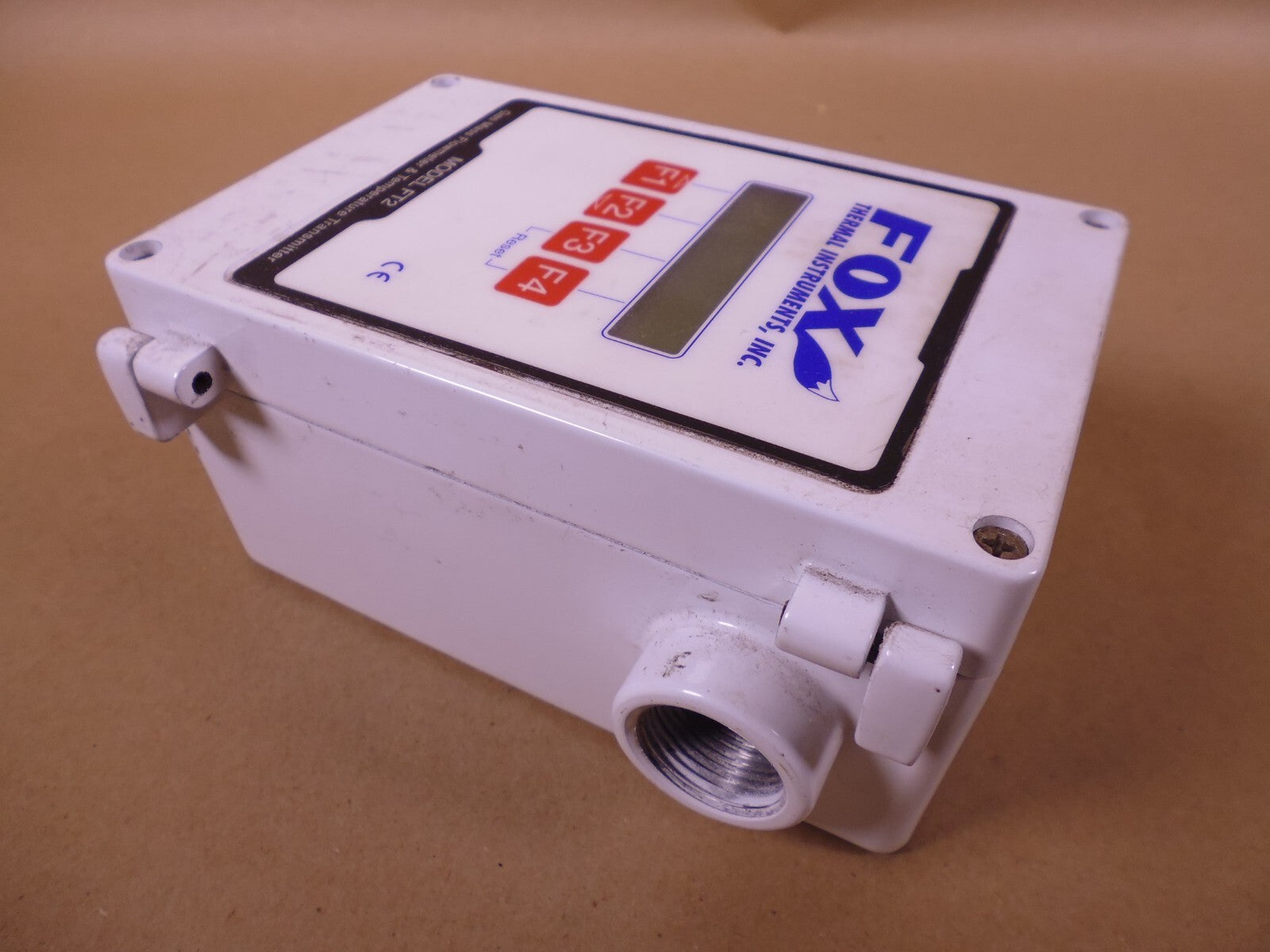Fox Thermal Instruments Model FT2 Mass Flowmeter & Temperature Transmitter *For Parts/Untested Unit* | Industrial MRO Replacement Parts, Manufacturing Machine Parts & Components, Heavy Equipment Parts Supplier
