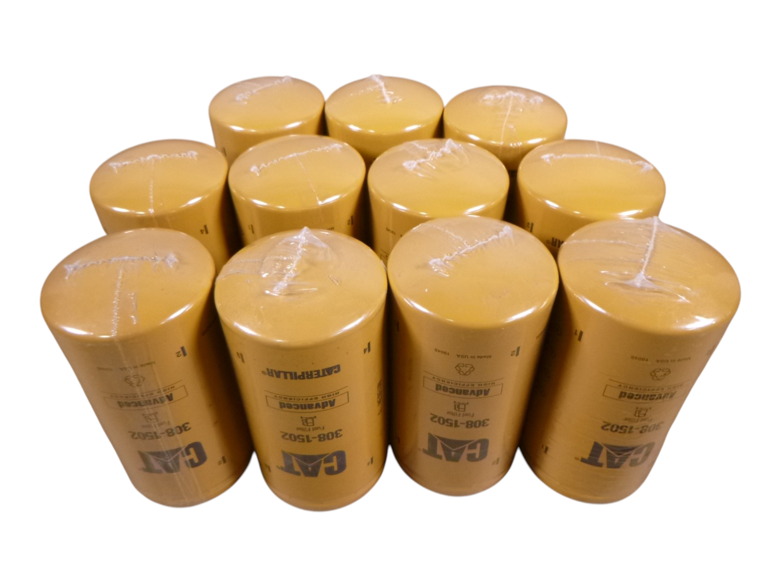 (11 PACK) OEM CAT 308-1502 Fuel Filter Advanced High Efficiency Caterpillar | Industrial Tractor Parts Supplier and Surplus Tractor Parts & Accessories