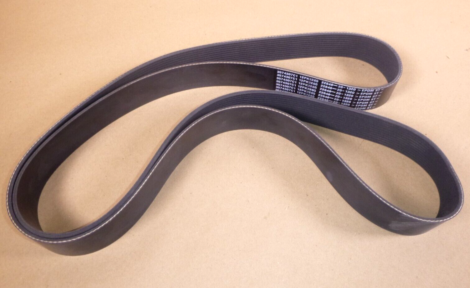 International Navistar EPDM Serpentine Belt 12 Rib 2265mm, 12PK2265, 3574307C1 | Replacement Truck Parts, Trailer Accessories, Automobile Supplies, Car Parts & Accessories