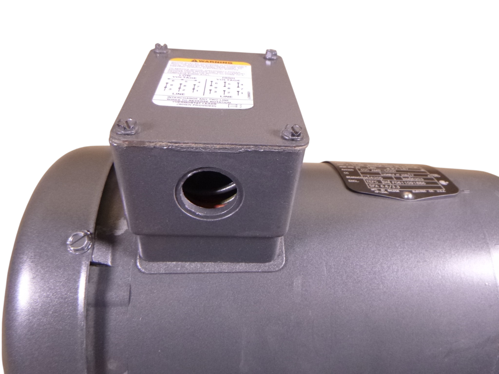 Baldor 2HP Equivalent JM3555, Jet Pump Motor 230/460 , 3450 RPM , 3 Phase , 56J