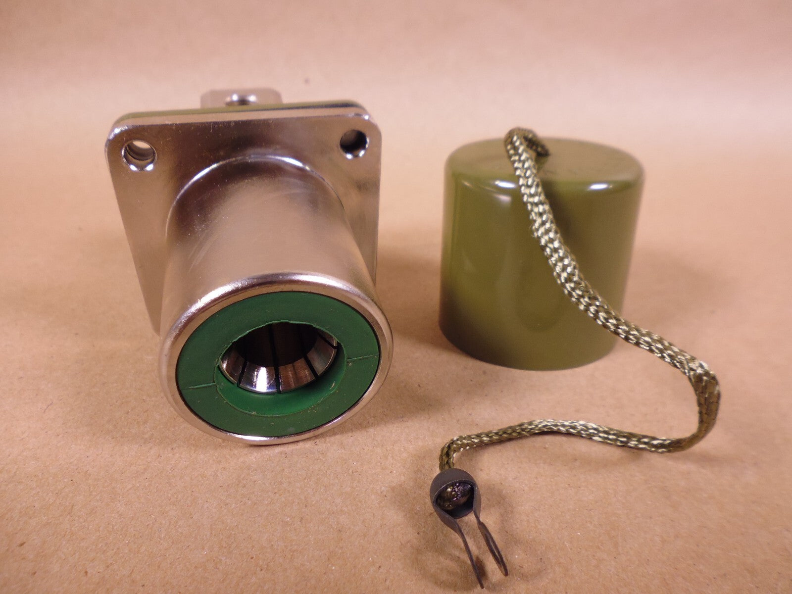 New M998 Humvee FMTV NATO Slave Receptacle 12342917, 5935-01-384-2610, SB0RD954 | Genuine FMTV Replacement Parts, LMTV Parts For Sale and Military Surplus Medium Tactical Vehicle Parts & Components