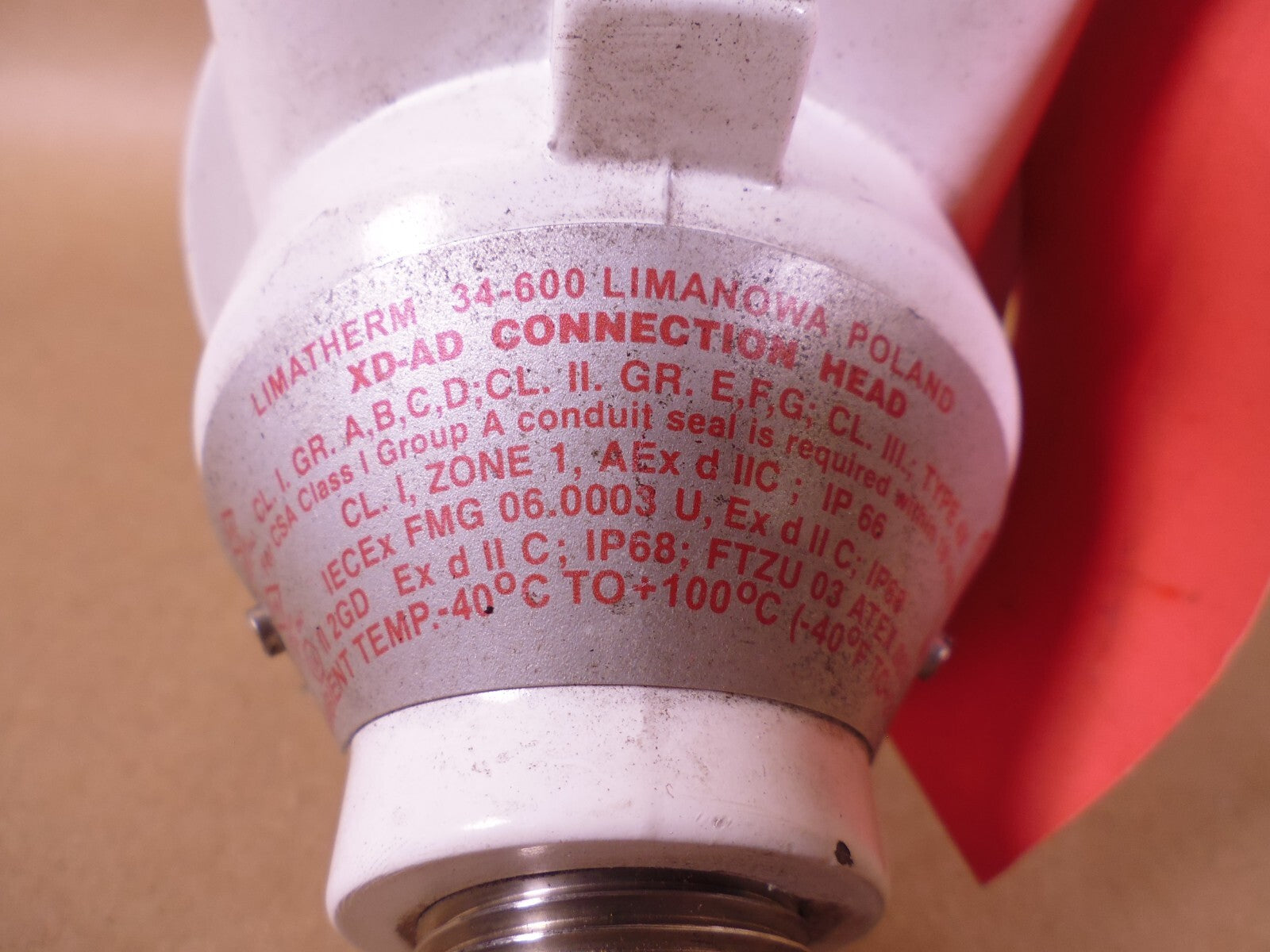 Limatherm 34-600 XD-AD Connector Head Fox Transmitter *UNTESTED AS IS* | Electrical MRO Replacement Parts & Components and Commercial Electrical Supplies Company