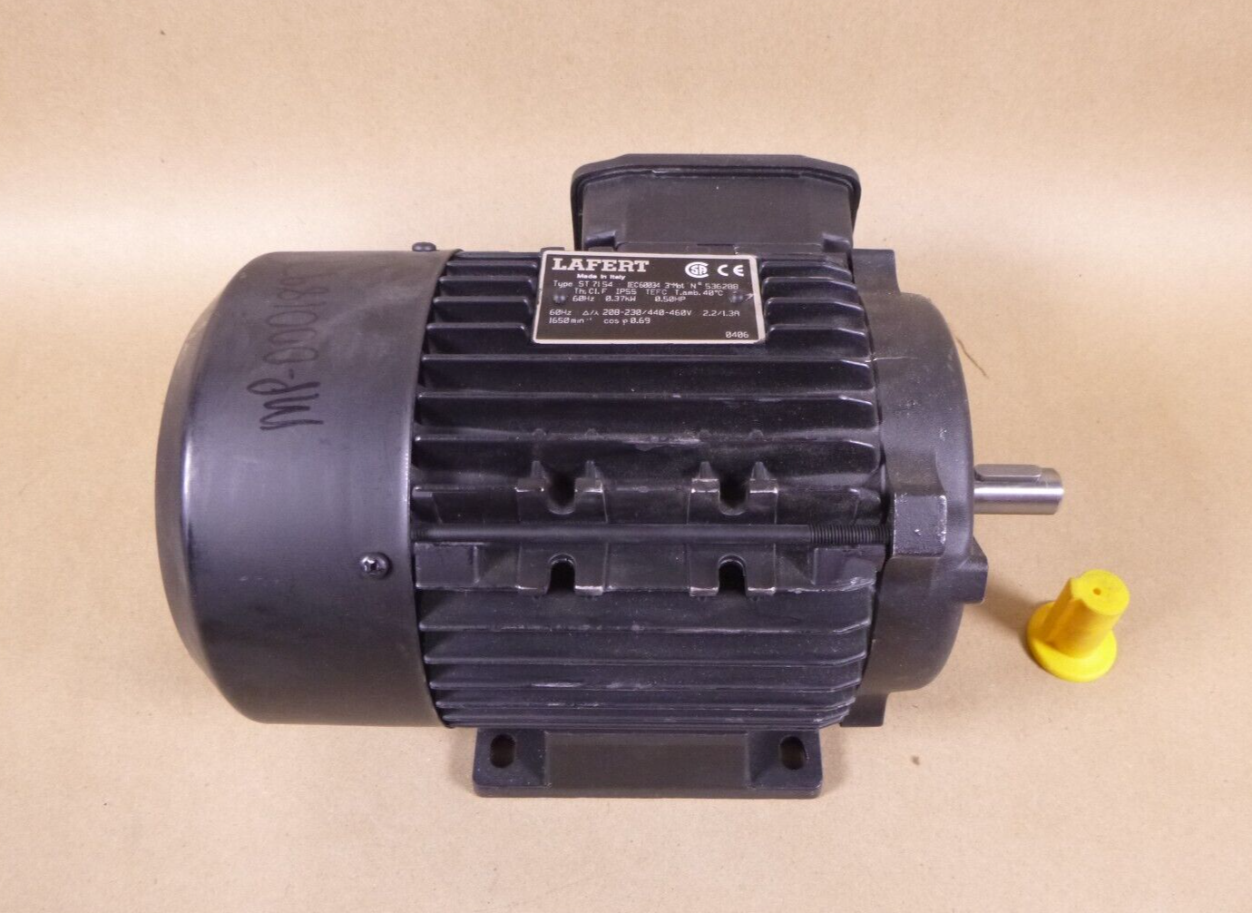 Lafert IEC 71 Metric Frame Electric Motor 1/2 Hp 1700Rpm 3 Phase TEFC 14mm Shaft | Industrial Electric Motors, Pumps & Parts