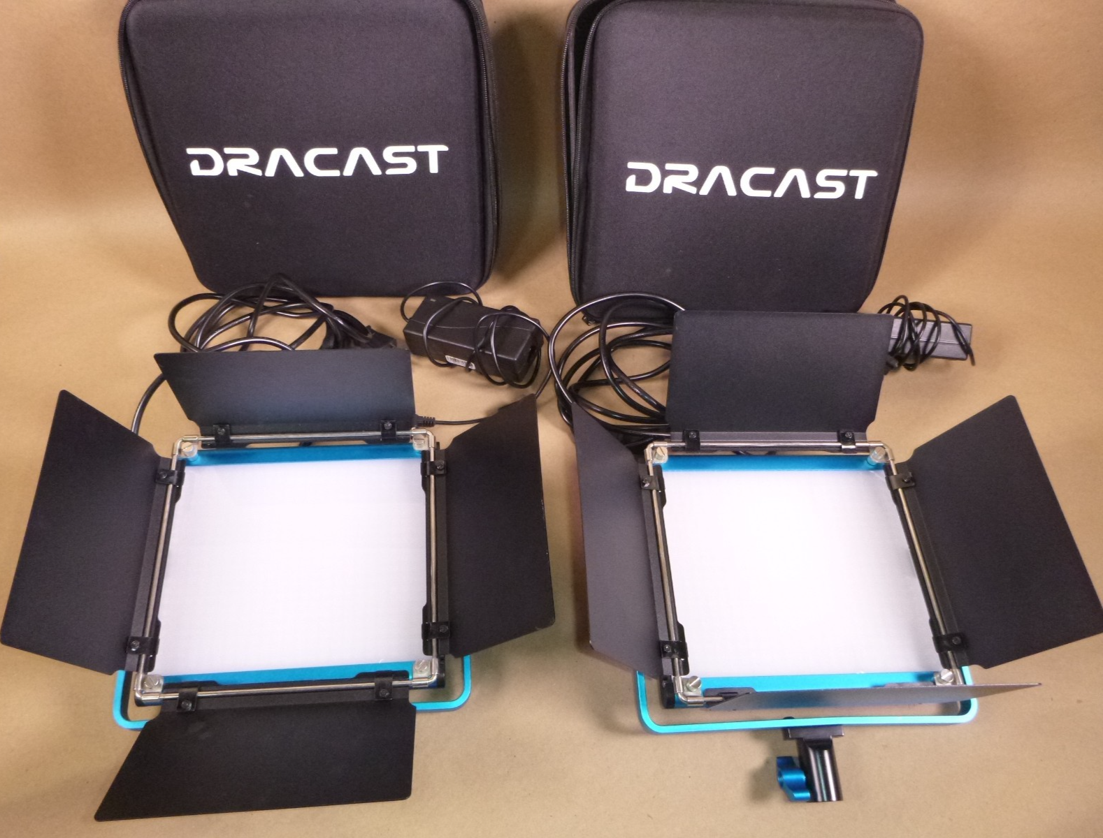 Dracast DR-DRSP500BN LED500 Bicolor S-Series 3200K - 5600K Light Panel (2 Pcs)