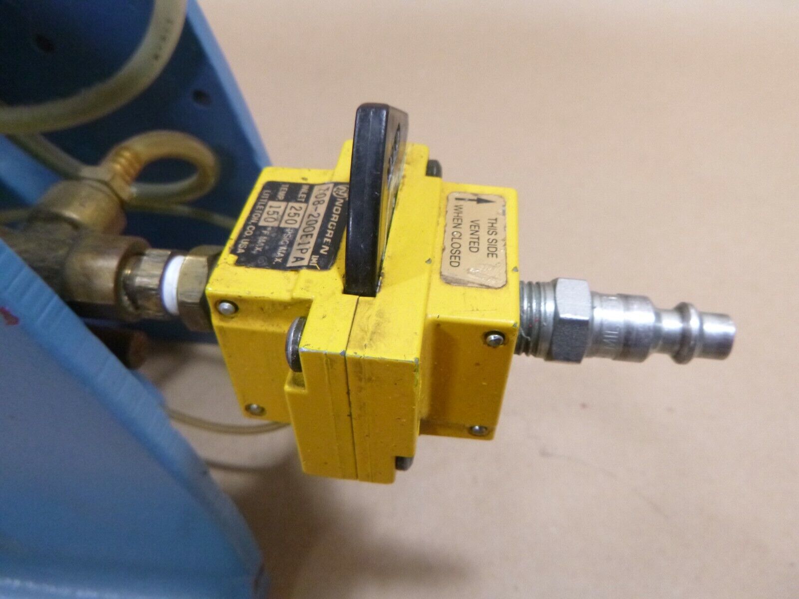 AMP USA 91112-3 OR 91112-6 PNEUMATIC ARBOR PRESS *UNTESTED* | Industrial MRO Replacement Parts, Manufacturing Machine Parts & Components, Heavy Equipment Parts Supplier