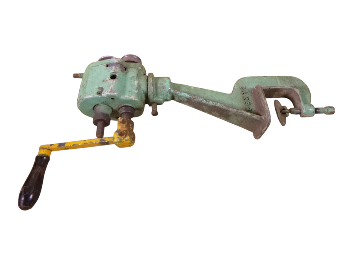 Vintage Peck Stow & Wilcox Pexto 975 Base & 544A Sheet Metal Rotary Machine