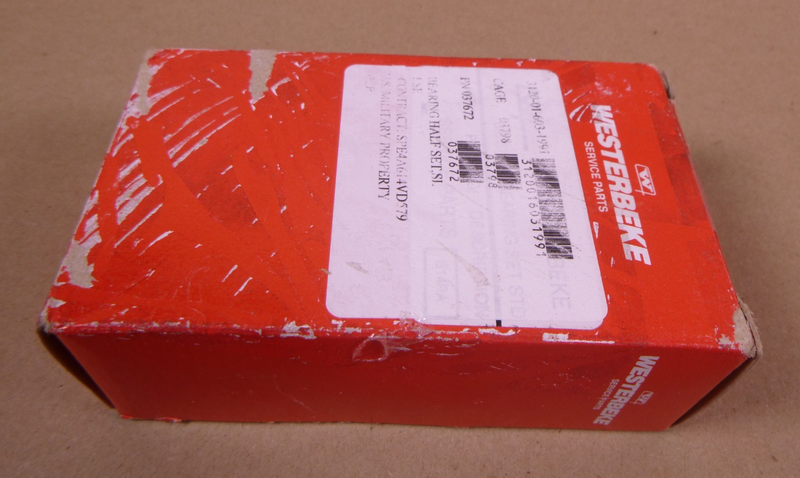 Westerbeke 037672 Main Bearing Set STD 4-Cylinder 44A/B 12.5 BTDB- 15.0 BTDC | Replacement Truck Parts, Trailer Accessories, Automobile Supplies, Car Parts & Accessories