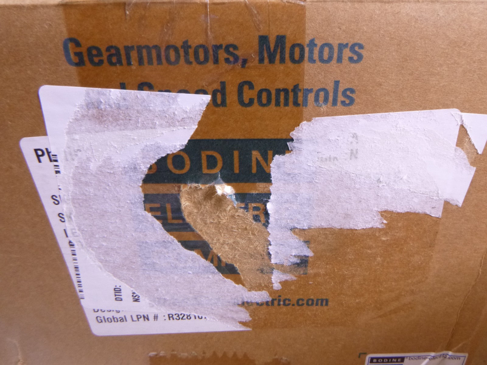 Bodine 459800321371 Vertical Motor Drive Brake Gearmotor | Industrial Electric Motors, Pumps & Parts