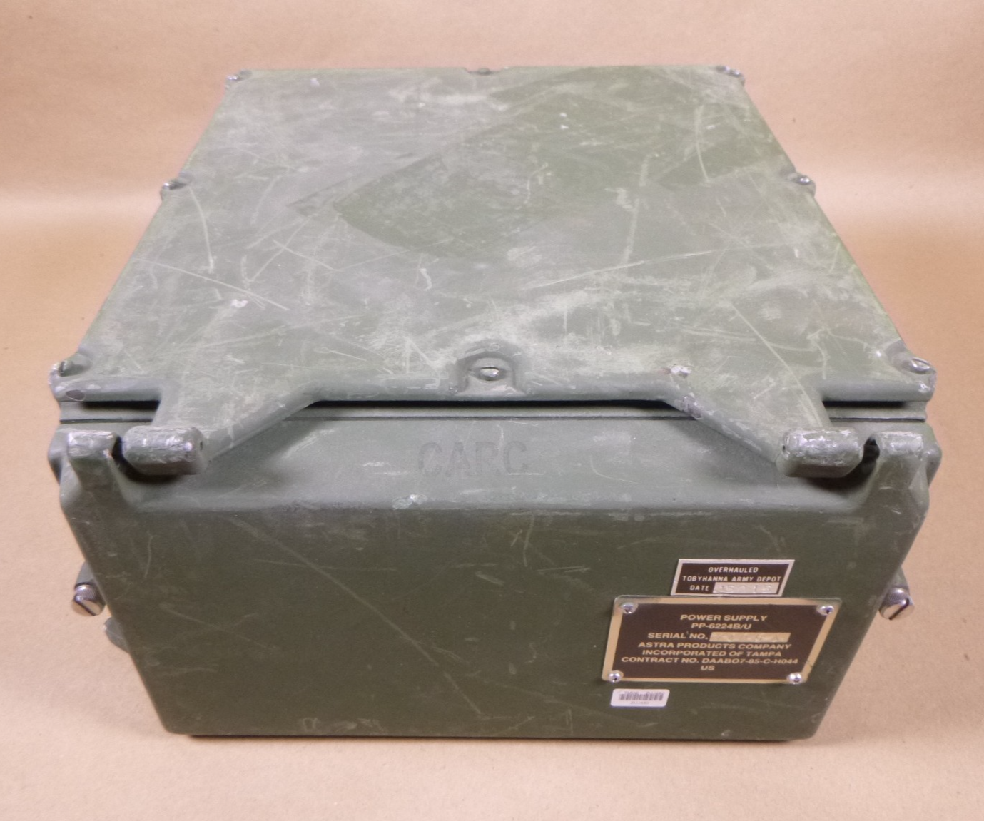 USED PP-6224B/U Astra Products Tactical Power Supply 24V USGI , 6130-01-223-0267 | Industrial MRO Replacement Parts, Manufacturing Machine Parts & Components, Heavy Equipment Parts Supplier