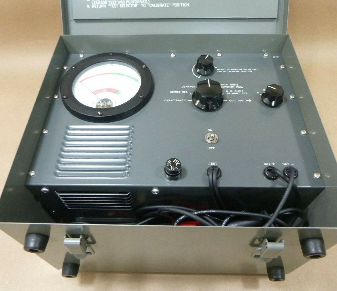 NEW VIETNAM ERA 1967 SIMPSON CCR-M RESISTOR CAPACITOR IGNITION COIL TEST SET | Industrial MRO Tools and Replacement Industrial Equipment Components