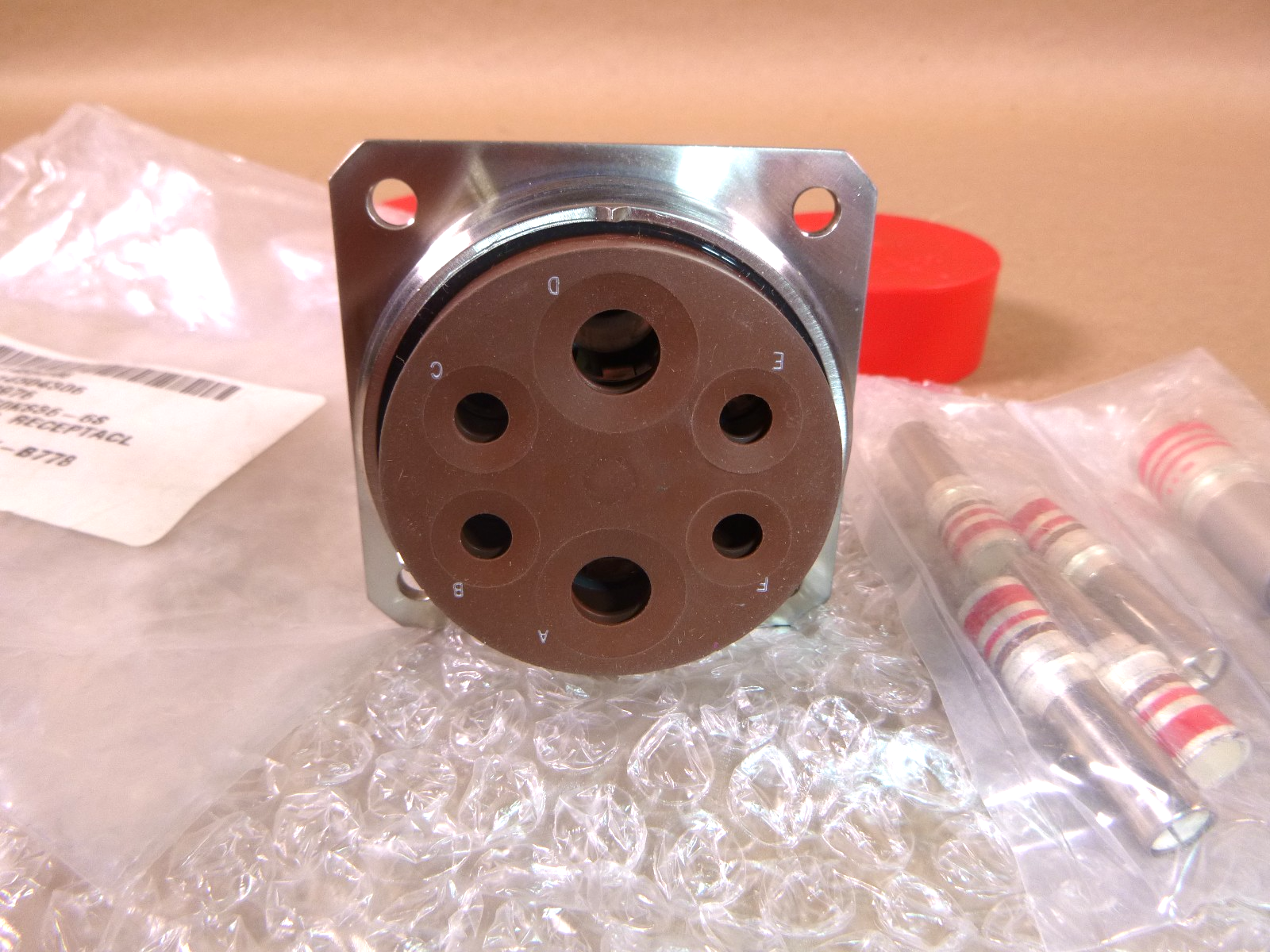 MS3450KS36-6S Stainless Steel Circular MIL Spec Connector 6P | Electrical MRO Replacement Parts & Components and Commercial Electrical Supplies Company