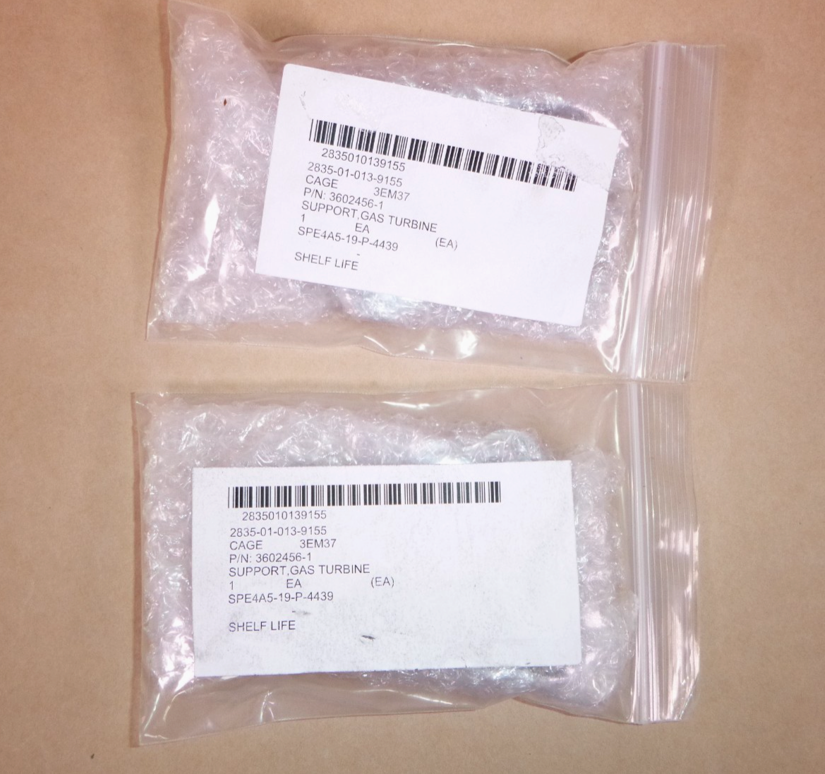 USGI Gas Turbine Support 3602456-1, 2835-01-013-9155 (Lot of 2) | Industrial MRO Replacement Parts, Manufacturing Machine Parts & Components, Heavy Equipment Parts Supplier