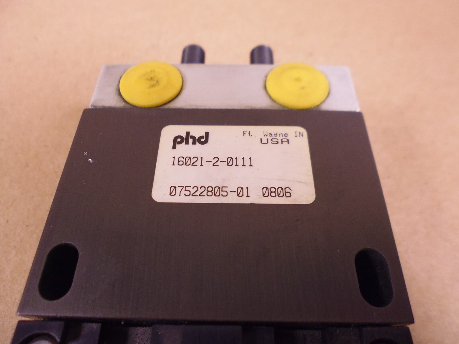 PHD 16021-2-0111 Double Rod Pneumatic Heavy Duty Slotted MTG Gripper Escapement | Industrial MRO Replacement Parts, Manufacturing Machine Parts & Components, Heavy Equipment Parts Supplier