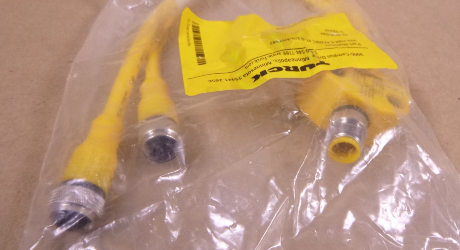 Turck: VB2-FSM 4.4/2RKC 4T -0.3/0.3/S1587 4-Pin Splitter M12 , U-03314 | Electrical MRO Replacement Parts & Components and Commercial Electrical Supplies Company
