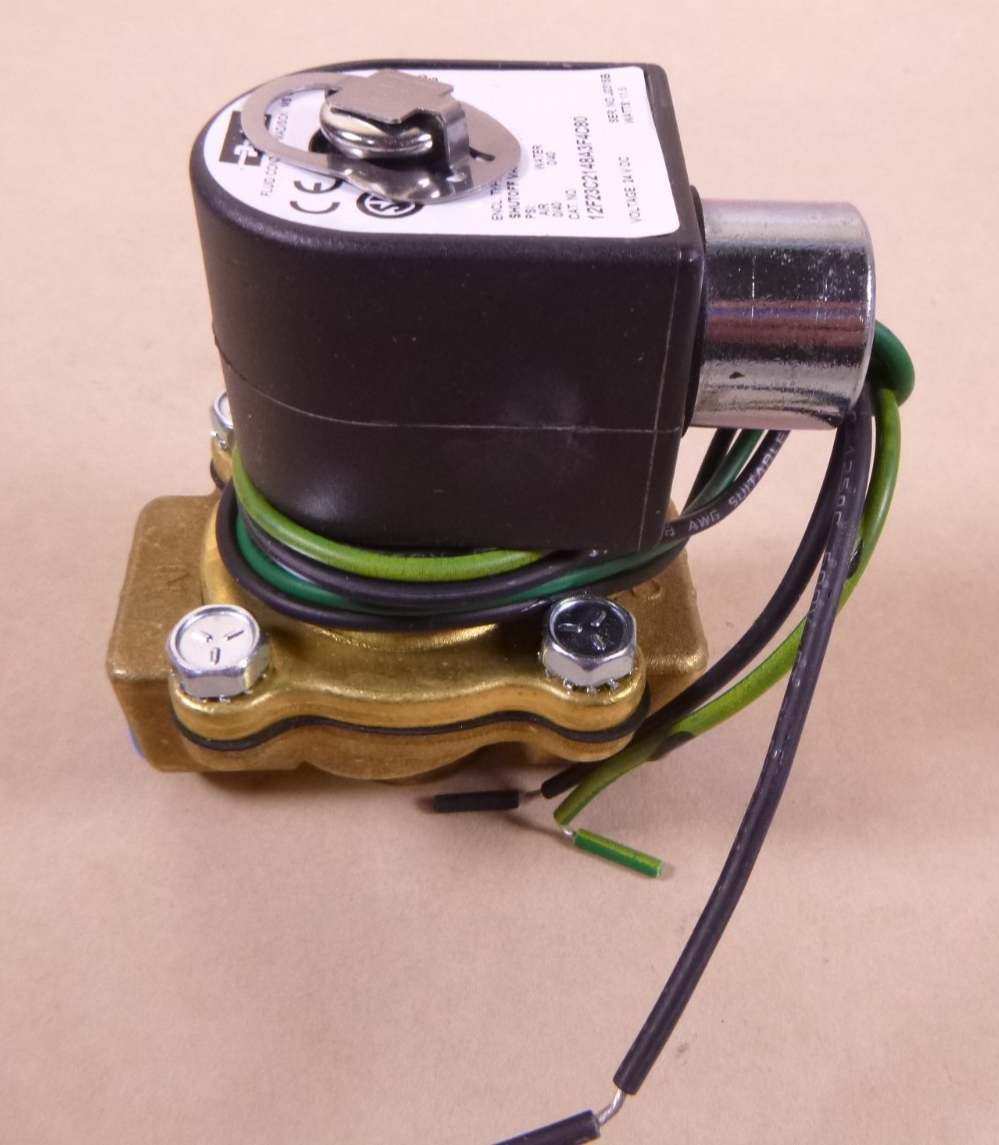 Parker Gold Ring 2-Way 24V 3/4" Normally Closed Brass Solenoid Valve 11.5W | Industrial MRO Replacement Parts, Manufacturing Machine Parts & Components, Heavy Equipment Parts Supplier