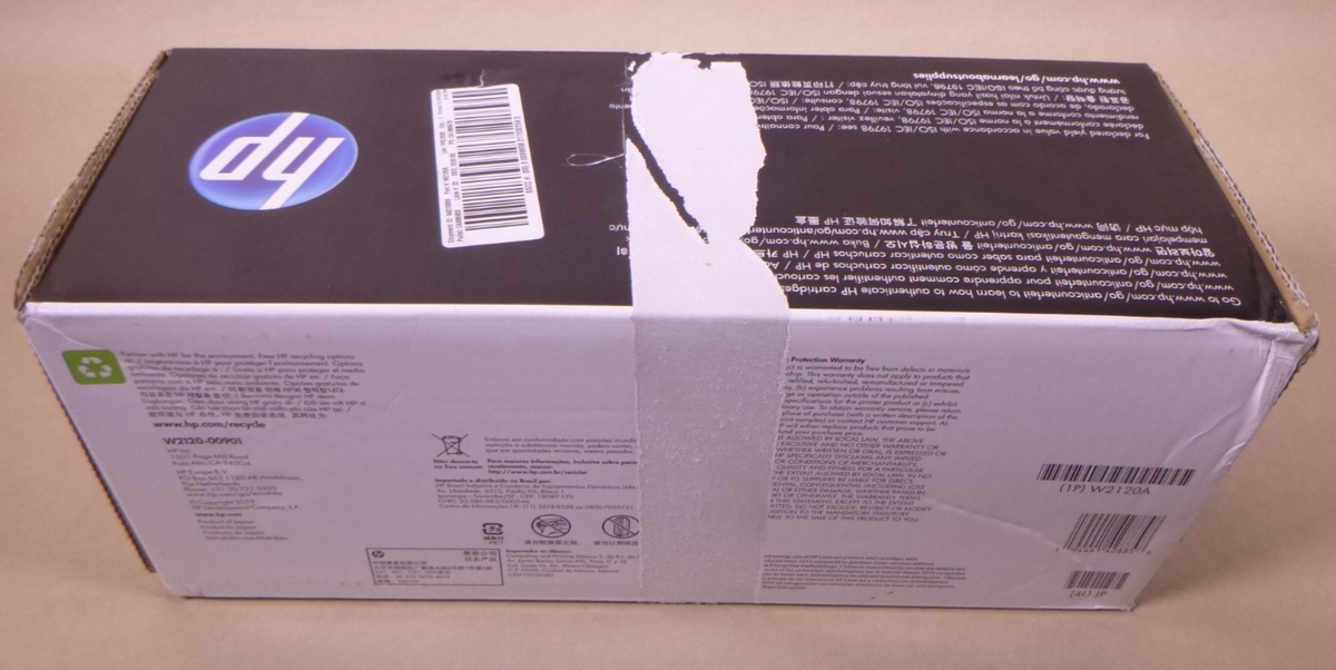 (2 PACK) Genuine HP 212A Black Original OEM Toner Cartridge W2120A *READ*