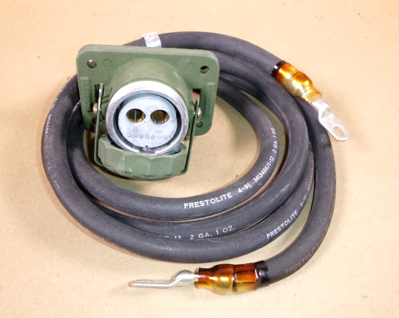 USGI NATO 2 Terminal Slave Cable Assembly 7731421, 97863R91, 2590-00-693-4180 | Replacement Truck Parts, Trailer Accessories, Automobile Supplies, Car Parts & Accessories