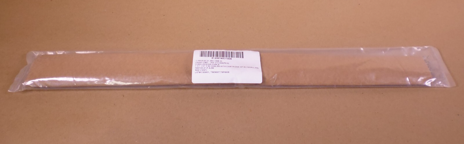 DMC Daniels C10-924 Safe-T-Cable .062" x 24" 321 S/S Cables & Ferrules (50 PCS) | Industrial MRO Tools and Replacement Industrial Equipment Components