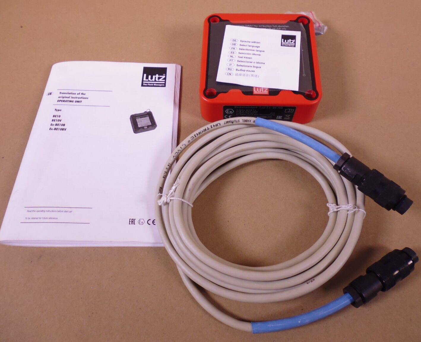 Lutz Ex-BE10B Flow Meter System Operating Unit , Explosion Protection BE10 | Industrial MRO Replacement Parts, Manufacturing Machine Parts & Components, Heavy Equipment Parts Supplier