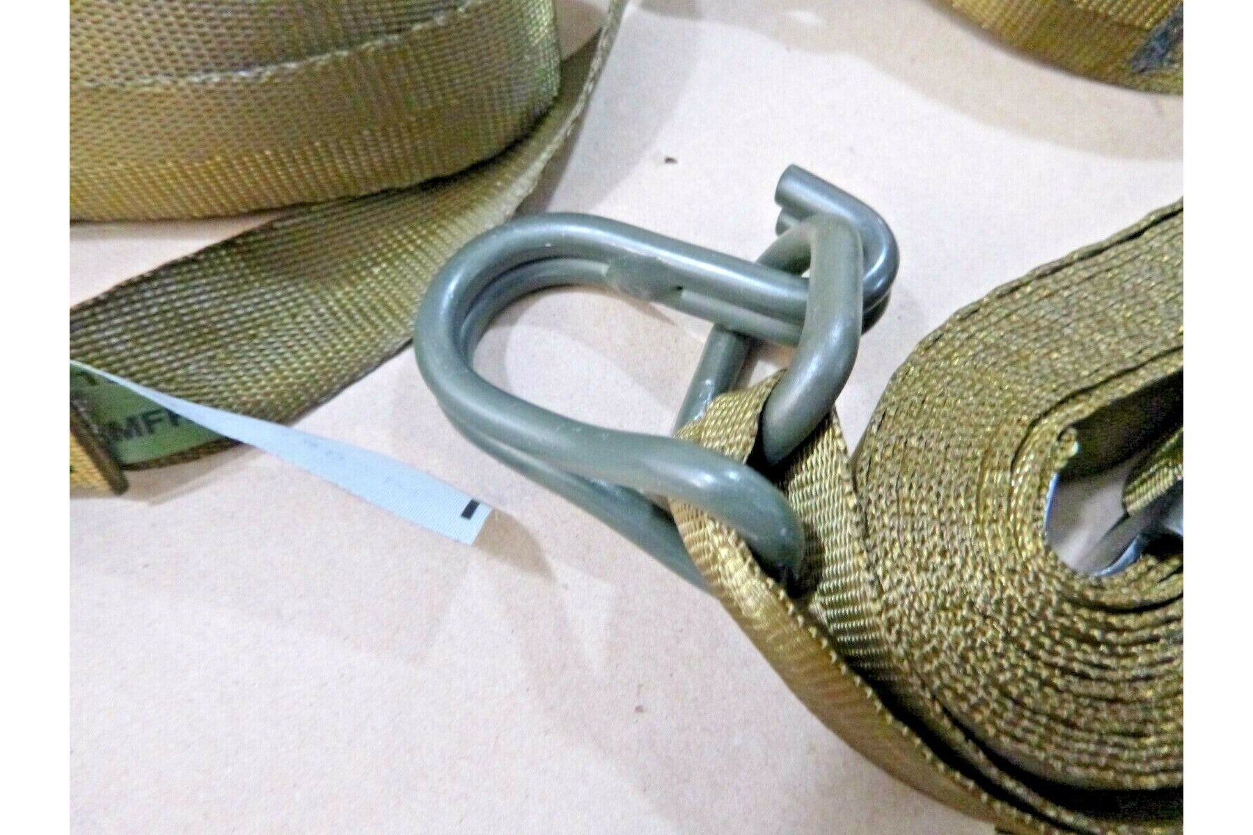6Pc. M998 Humvee Am General Radio / Electrical Equipment Tie Down Strapping Kit | Genuine HMMWV Replacement Parts and Military Surplus Humvee Parts & Accessories