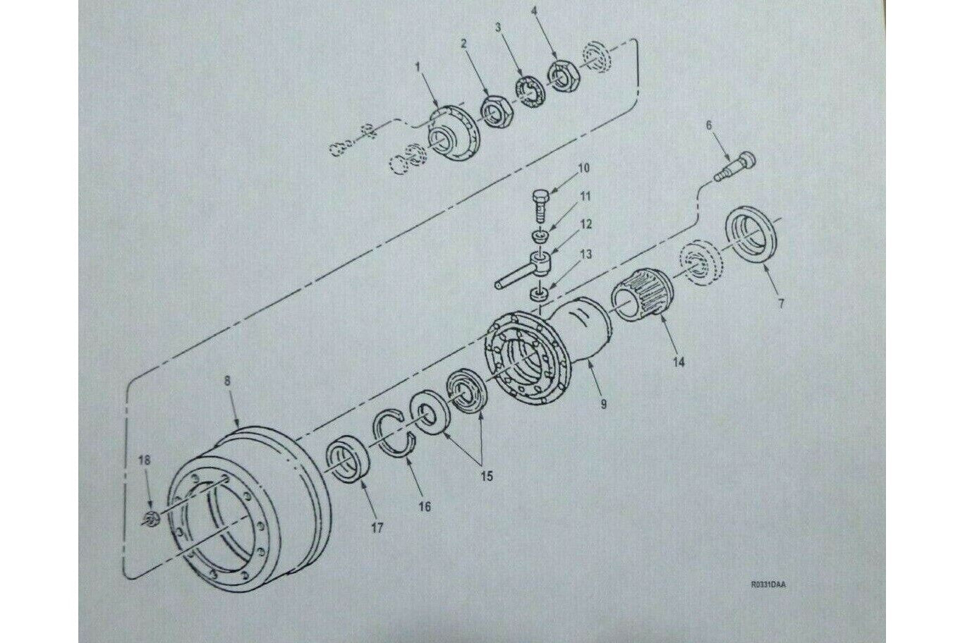 8x FRONT AXLE HUB SEAL ; M939 5TON ; A-1205-N-2120 , 5330-01-272-1147 , 12377572 | Genuine M35 Military Truck Parts and M939 Cargo Truck Surplus Parts