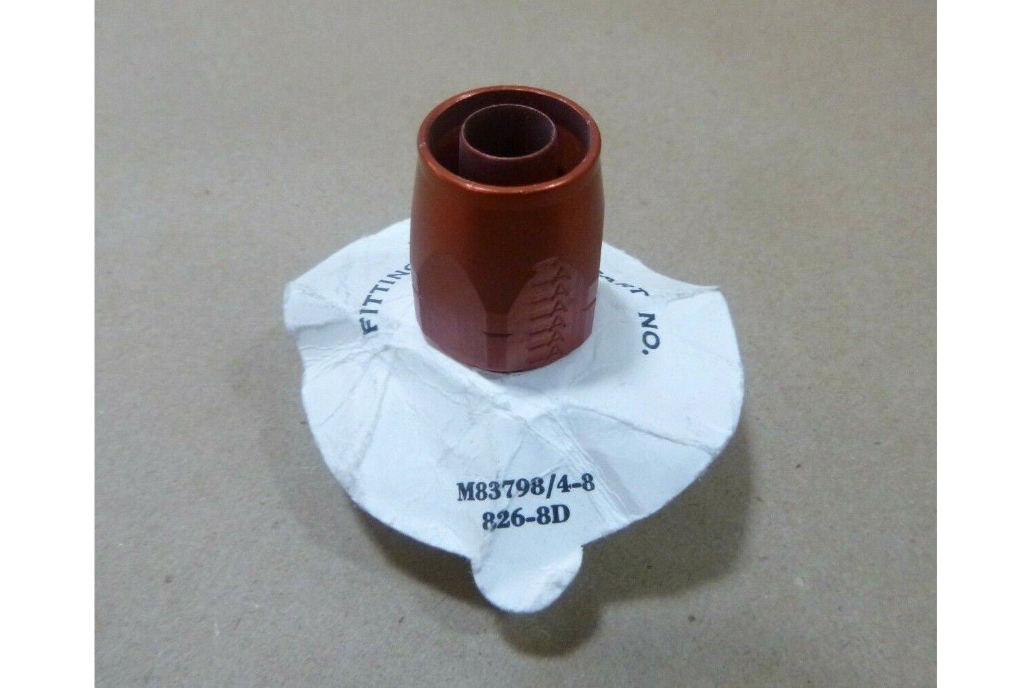 Aeroquip Straight Tube to Hose Adapter 826-8D, M83798/4-8, 4730-00-933-0747 | Industrial Replacement Nuts & Bolts Distributor and Machinery Screws & Fasteners Supply