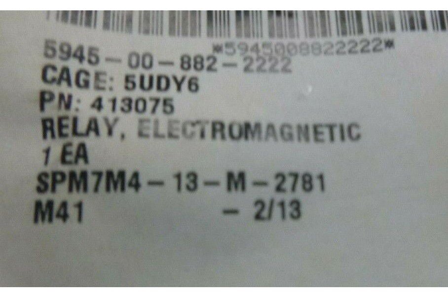 ALLIED CONTROL MHYX-4090 ELECTROMAGNETIC RELAY 200 OHM 26.5VDC 5945-00-882-2222 | Electrical MRO Replacement Parts & Components and Commercial Electrical Supplies Company