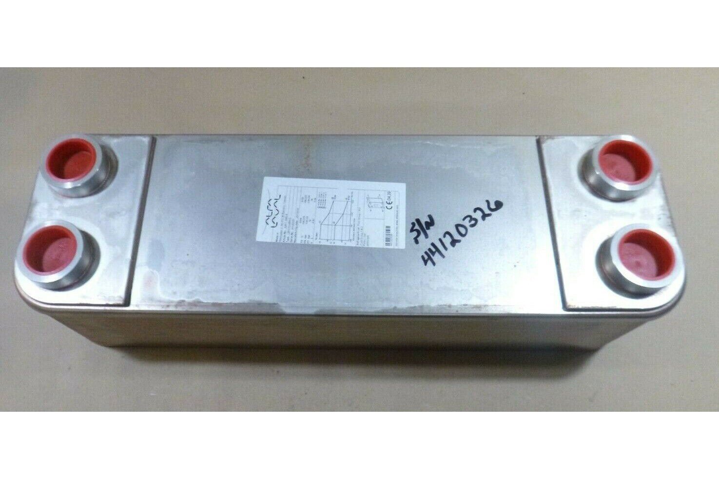 ALPHA LAVAL Lube Oil Cooler / Brazed Plate Heat Exchanger CBH110-48H-G | Industrial MRO Replacement Parts, Manufacturing Machine Parts & Components, Heavy Equipment Parts Supplier