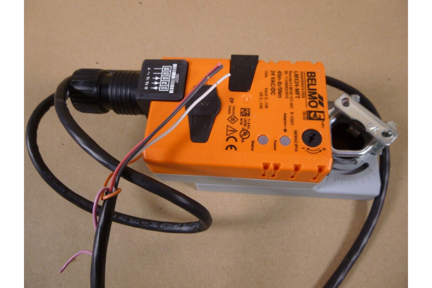 Belimo LM24-MFT USA Damper Actuator 24V 45in-lb 5Nm | Industrial MRO Replacement Parts, Manufacturing Machine Parts & Components, Heavy Equipment Parts Supplier