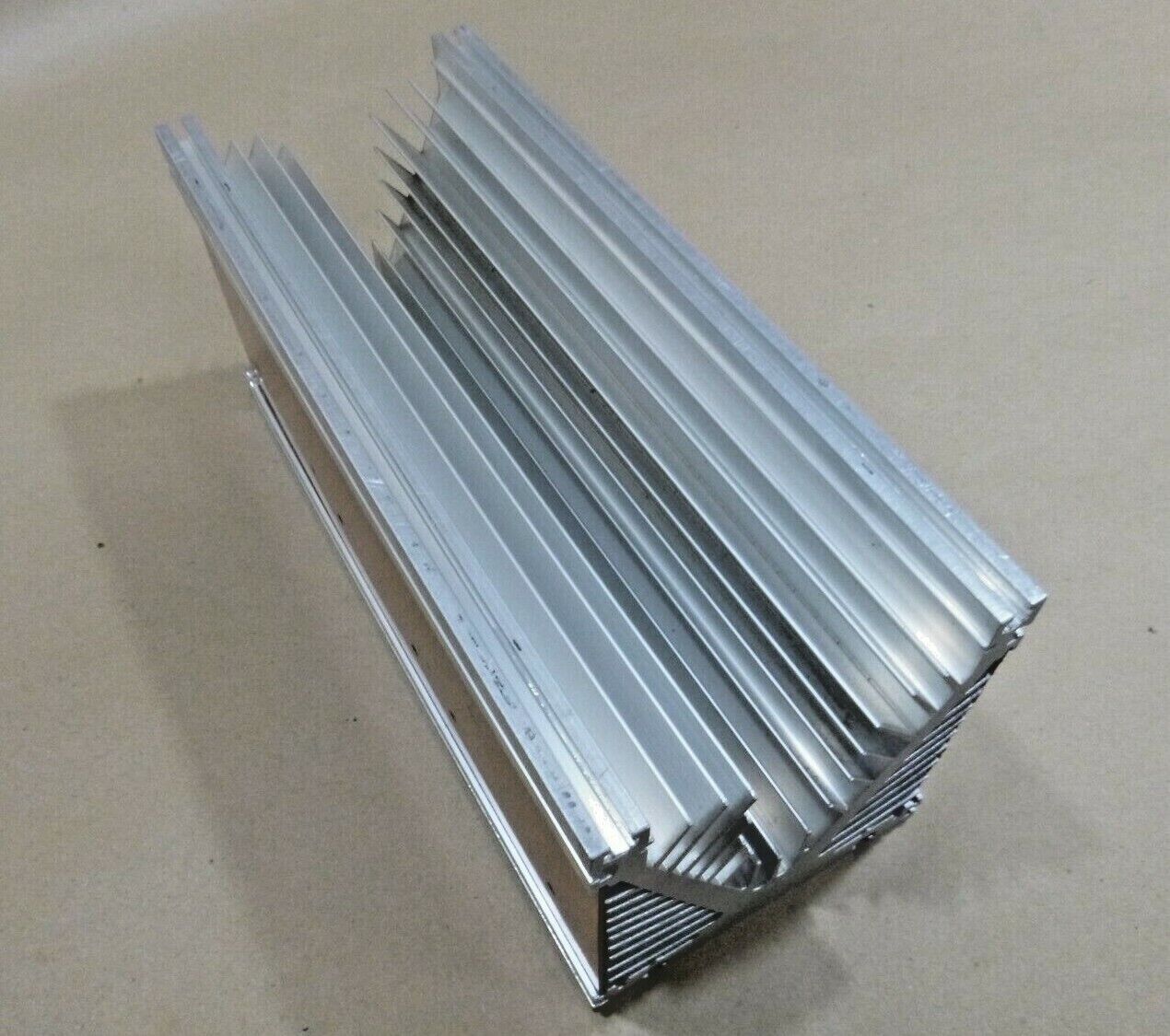 Branching Shape Aluminium Heat-Sink 5" x 5-3/8" x 12" Long W/ Side Panels | Industrial MRO Replacement Parts, Manufacturing Machine Parts & Components, Heavy Equipment Parts Supplier