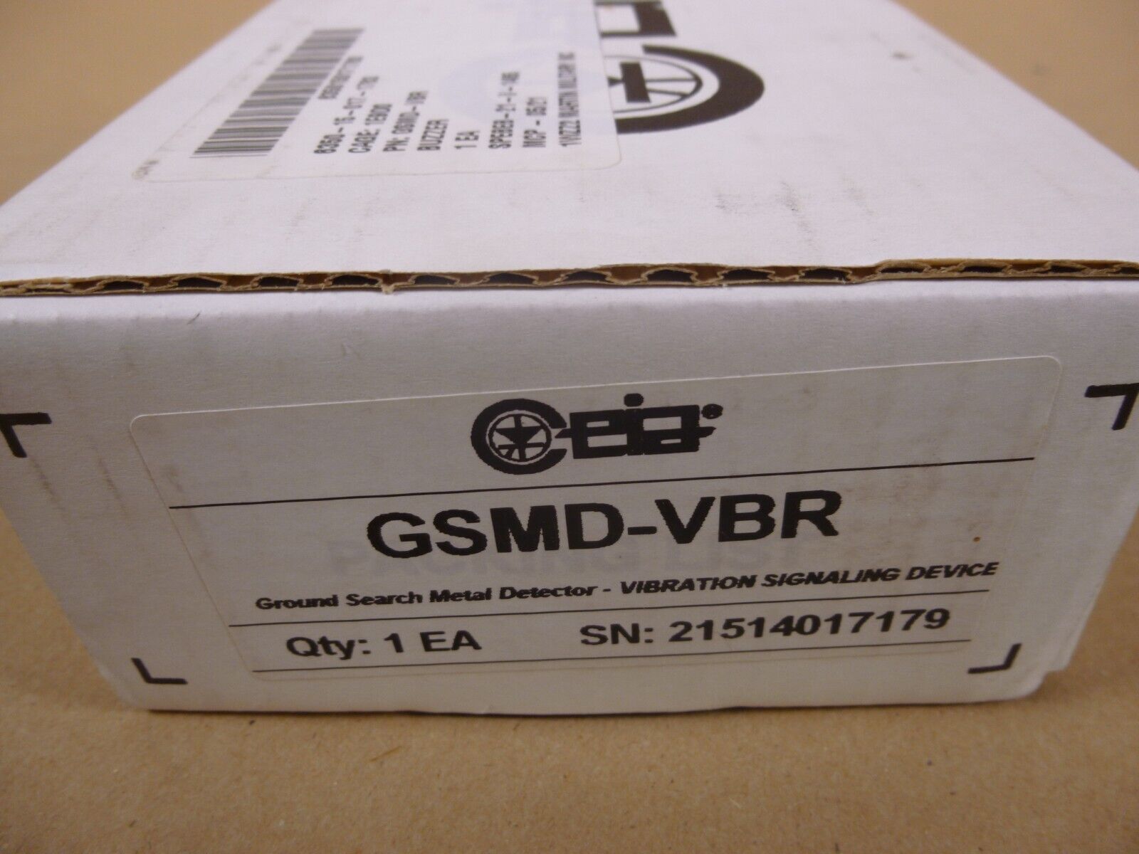 CEIA GROUND SEARCH METAL DETECTOR VIBRATING SIGNALING DEVICE (GSMD -VBR) | Industrial MRO Tools and Replacement Industrial Equipment Components