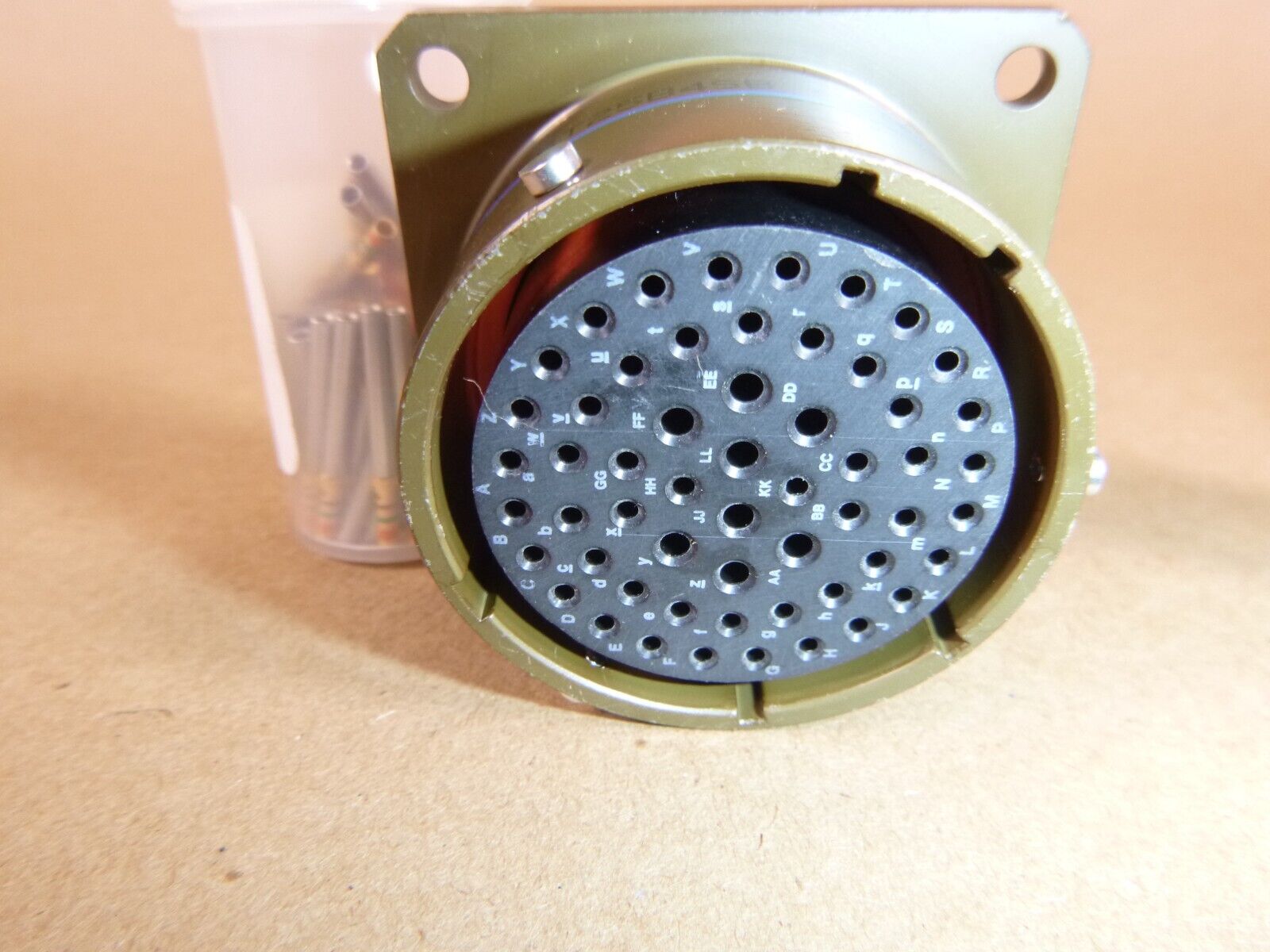 Circular MIL Spec Connector 56P Sz25 Wall Mount Receptacle Socket MS27656T25B4SB | Electrical MRO Replacement Parts & Components and Commercial Electrical Supplies Company
