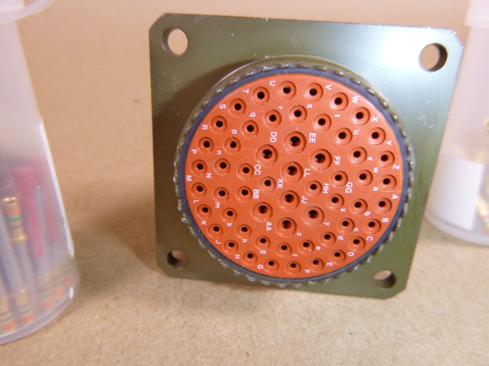 Circular MIL Spec Connector 56P Sz25 Wall Mount Receptacle Socket MS27656T25B4SB | Electrical MRO Replacement Parts & Components and Commercial Electrical Supplies Company